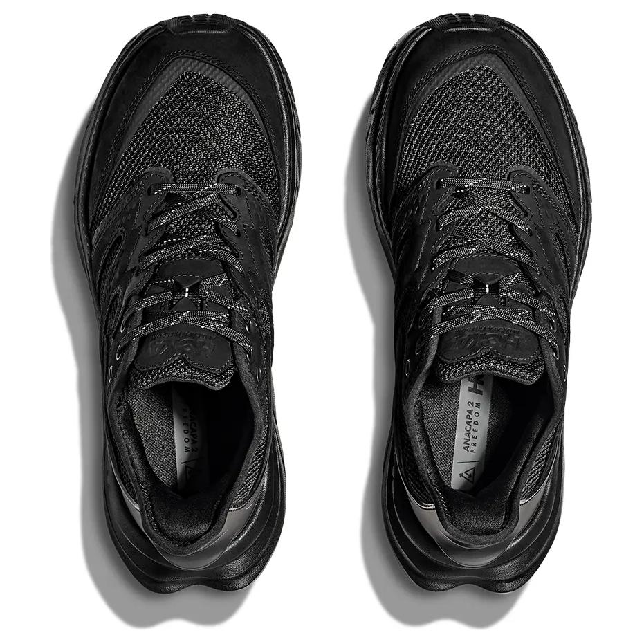 HOKA One One Кроссовки Anacapa 2 Freedom черные унисекс 1155192-BBLC