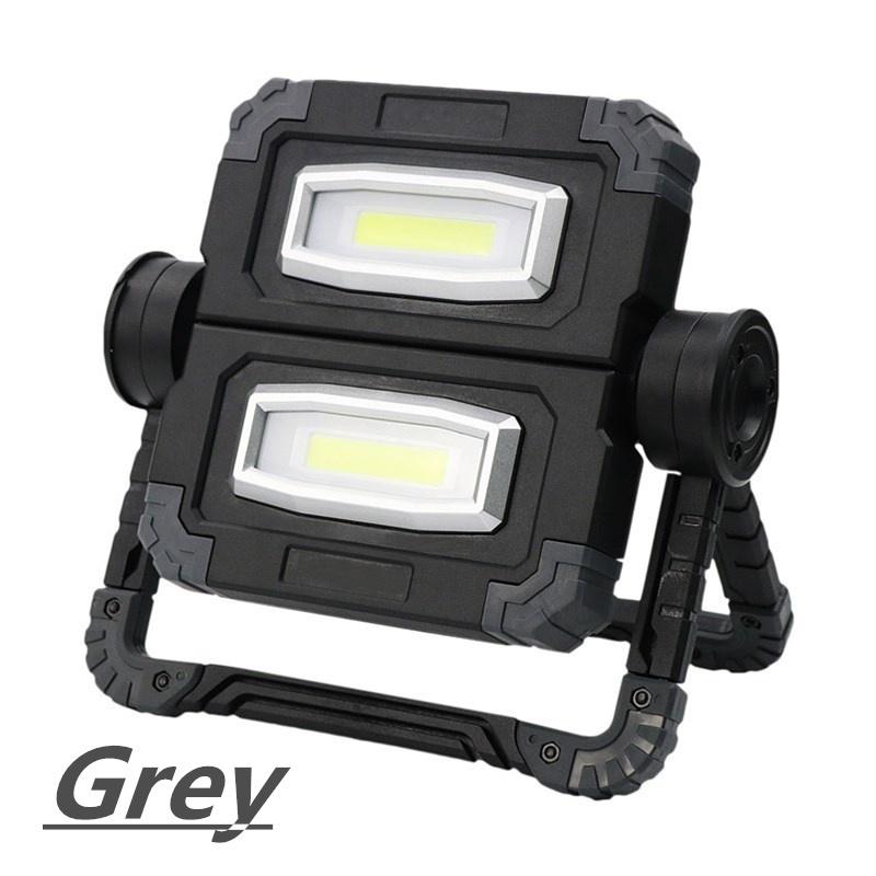 Waterproof Portable LED Flood Lights Work Light for Outdoor Camping Hiking Not Included Battery