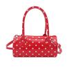 2025 new Korean handbag small bag bag women's high-value polka dot niche pillow bag single shoulder messenger bag