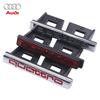 3D QUATTRO Emblem Car Front Grille Badge Body Trunk Decoration Sticker for Audi A3 A4 B8 8P 8V A6 C7 A5 Q5 B7 B6 A2 A3 Q2 Q3 Q4