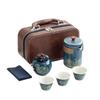 Travel tea set Small set Portable Kung Fu tea set Outdoor camping Kuaike cup Business gift souvenir