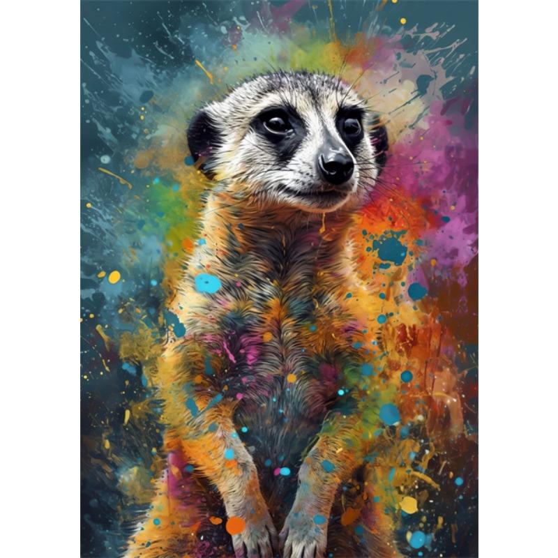 Абстрактное граффити настенное искусство холст живопись акварель обезьяна змея лев тигр животное портрет плакат для гостиной домашний декор