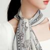 [Exquisite and Unique Handmade Crescent Edge] 100% Mulberry Silk Versatile Scarf for Women's Silk Scarf