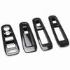 4pcs Car Window Switch Cover Glass Lifter Button Panel Decoration Sticker for Peugeot 308 Car Accessories