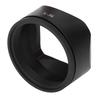 Aluminum Alloy Square Lens Hood Camera Lens Shade for X100VI X100V Camera External Filter Compatibility Black