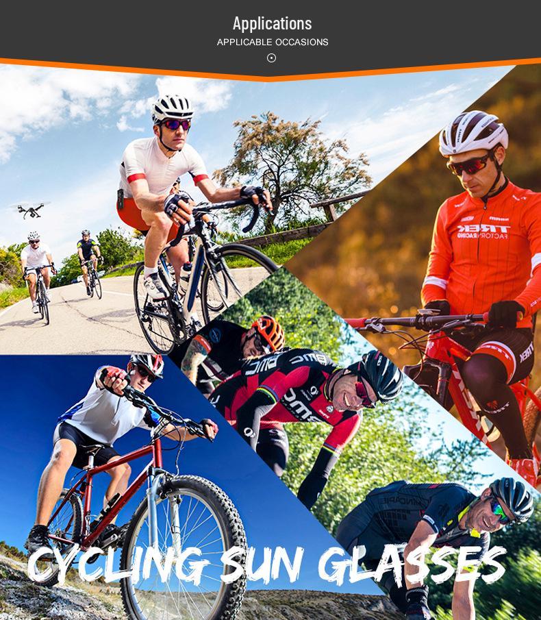 Фотохромные велосипедные очки: Ветрозащитные, Пескозащитные Очки для Мужчин и Женщин - Снаряжение для Спорта на Открытом Воздухе и Бега.