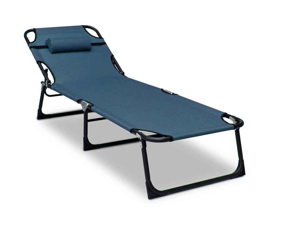 Neon Blue Deckchair