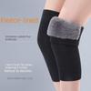 Thickened Winter Rabbit Fur Knee Pads for Warmth and Comfort
