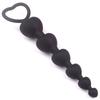 Heart Beads Soft Anal Plug Anus Toys Big Balls Silicone G-Spot Stimulating Butt Plugs Adult Sex Couple Sexy