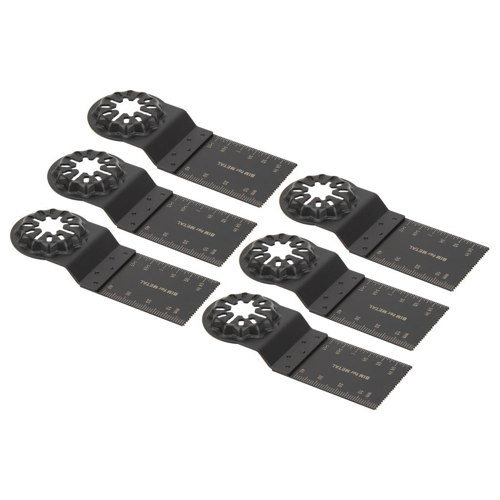 10 шт. Колеблющееся пильное полотно 34 мм Биметаллическое Многофункциональный режущий инструмент Набор Комплект для Starlock
