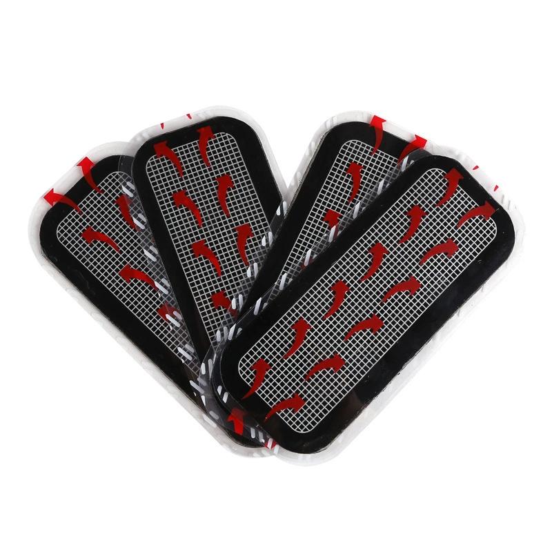 4Pcs Abdominal Patches Replacement Gel Sheet Electrode Pads Electric Muscular Stimulation Patch Excellent Conductivity Reusable