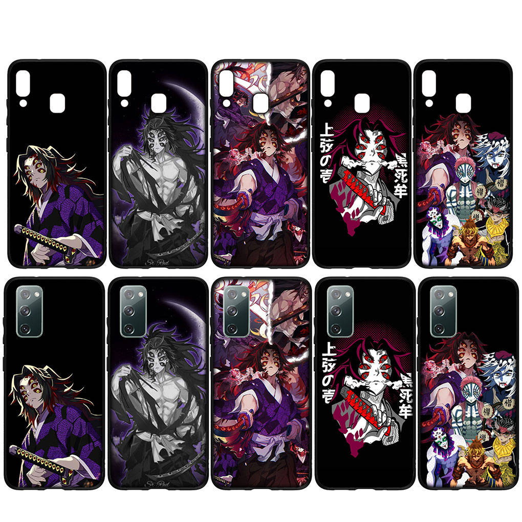 Для iPhone 15 14 Xiaomi Redmi Note 13 12 11 Pro Max X 8 7 XR Samsung Galaxy A34 A15 S24 S23 Huawei OPPO A54 аниме Demon Slayer Kokushibo чехол для телефона