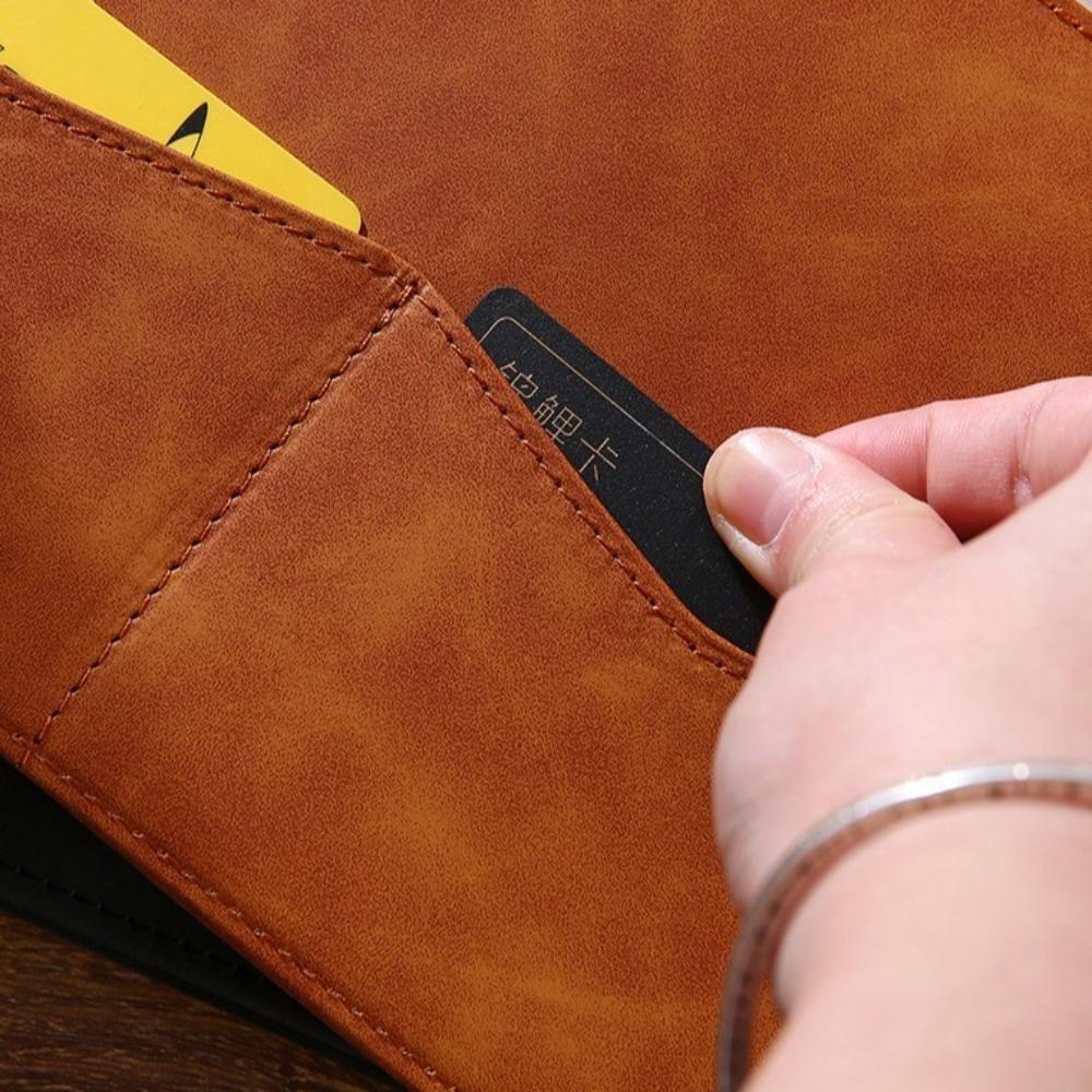 A4 Leather Contract File Folders File Storage Business Stationery Folder  Interview