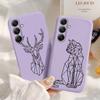 Мягкий силиконовый чехол Cat Butterfly для Xiaomi Redmi Note 13 Pro 13C Poco C65 Samsung A35 A55 M35 Huawei Honor iPhone Camera Защитный противоударный чехол