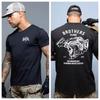 Bia Kill Your Demons Graphic Tshirt Tough Military Tactical Fitness Style Unisex Cotton Summer Streetwear Short Sleeve Tops Tee