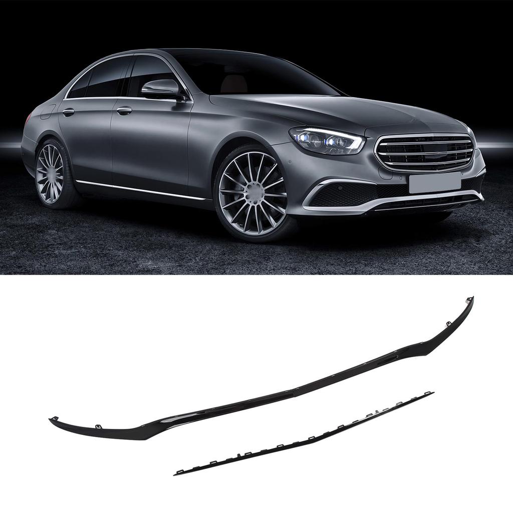 3 шт. Нижние накладки переднего бампера Замена для E-Class W213 Exclusive Line 2021–2023