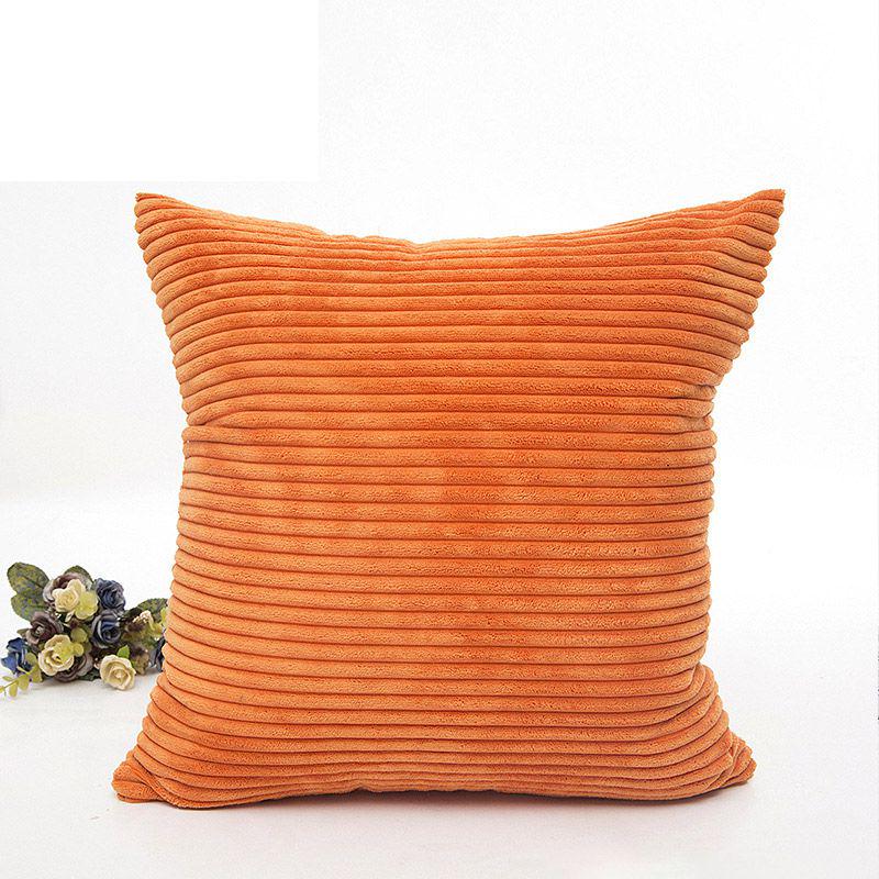 Cozy Supersoft Striped Corduroy Cushion Cover For Your Stylish Sofa
