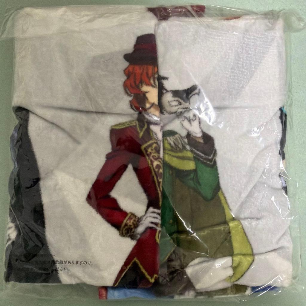 Bungo Stray Dogs Ichiban Kuji Последний приз Визуальное полотенце Маскарад