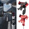 Bicycle Phone Holder Aluminum Alloy 360-Degree Handlebar Stem Mount Lightweight Rotation Anti-slip Universal Bicycle