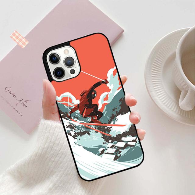 Чехол для телефона Ski Neige Snowboard для iPhone 17 Air 15 16 16e 11 12 13 14 Pro Max Чехол для iPhone 17 Air Max Plus coque Fundas