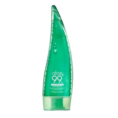 [Holika Holika Aloe 99% Soothing Gel 55 мл | Корейский увлажняющий гель для лица и тела | Успокаивающий, увлажняющий, уход после загара | Дорожный размер