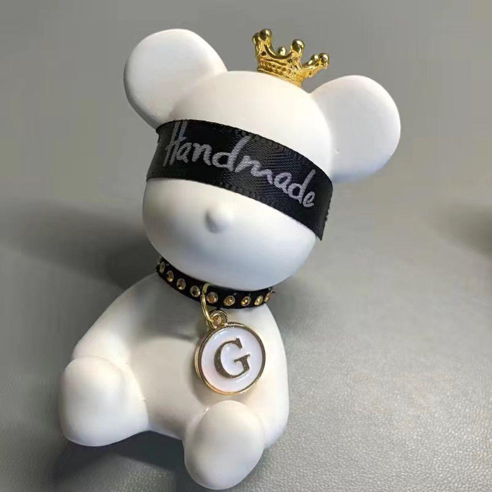 Внутреннее украшение Зажим для воздуховода Ароматерапия Медведь Гипсовый Декор Розетка Духи Зажим для автомобиля Духи