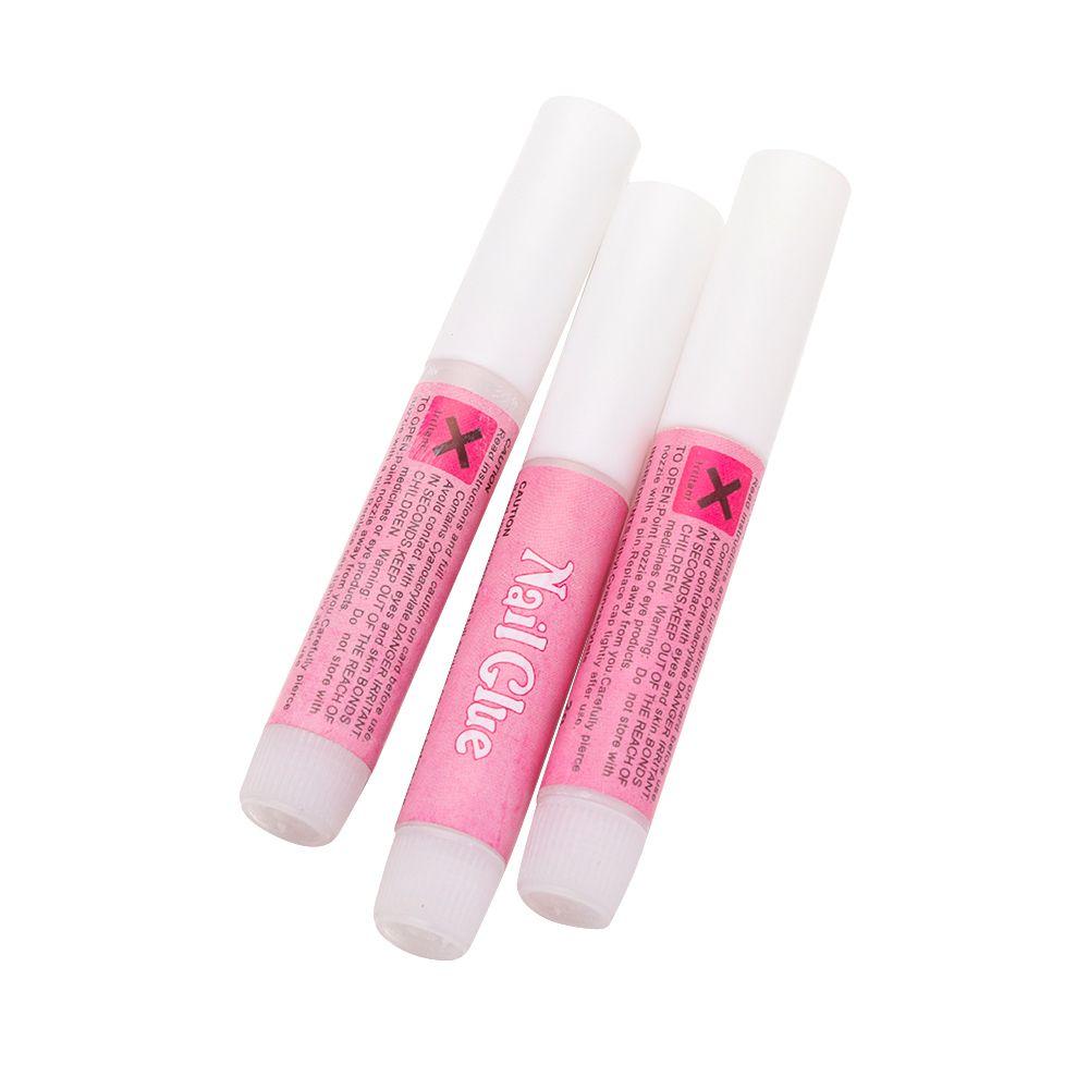 Клей Быстросохнущий Клей для Ногтей для Акриловых Ногтей Клей для Типсов Клей для Накладных Ногтей Клей для Накладных Ногтей