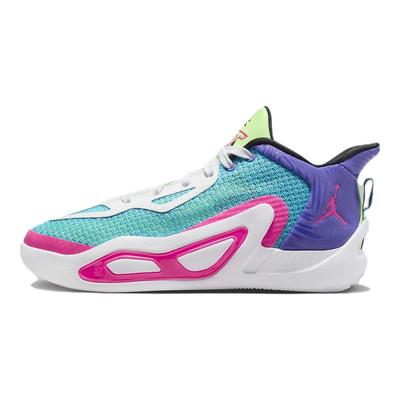 Air Tatum 1 GS Wave Runner Детские кроссовки Голубая лагуна-Розовый пульс-Взрыв FV0172-400