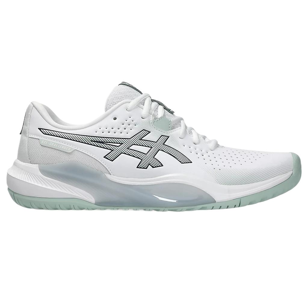 Asics GEL CHALLENGER 15 Износостойкие Дышащие Низкие Теннисные Кроссовки Мужские Белые Кроссовки 1041A510-100