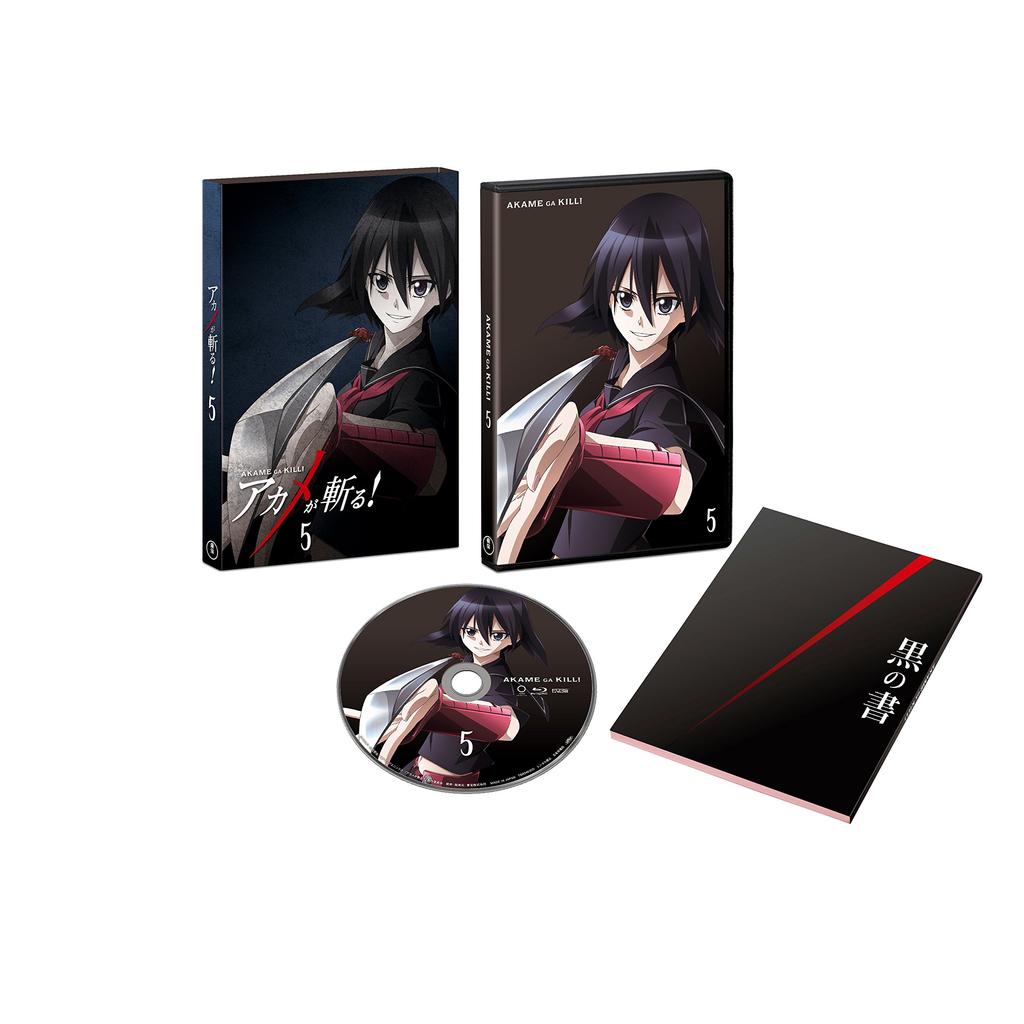 Акаме га 5 DVD Пресс Лимитированный Убить! Том. [Первое издание]