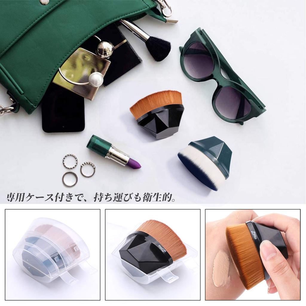 Кисть для макияжа MSQ Кисть для тональной основы Популярная кисть для макияжа Премиальная фибра Супермягкая Портативная Практичная Стильная Большая площадь