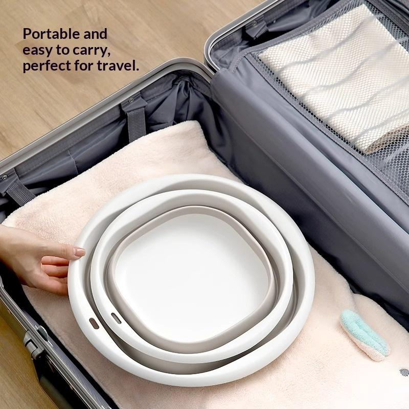 3 шт. Складная раковина Студенческая раковина для общежития Портативная дорожная пластиковая сжимаемая раковина Складная раковина для воды Бытовая