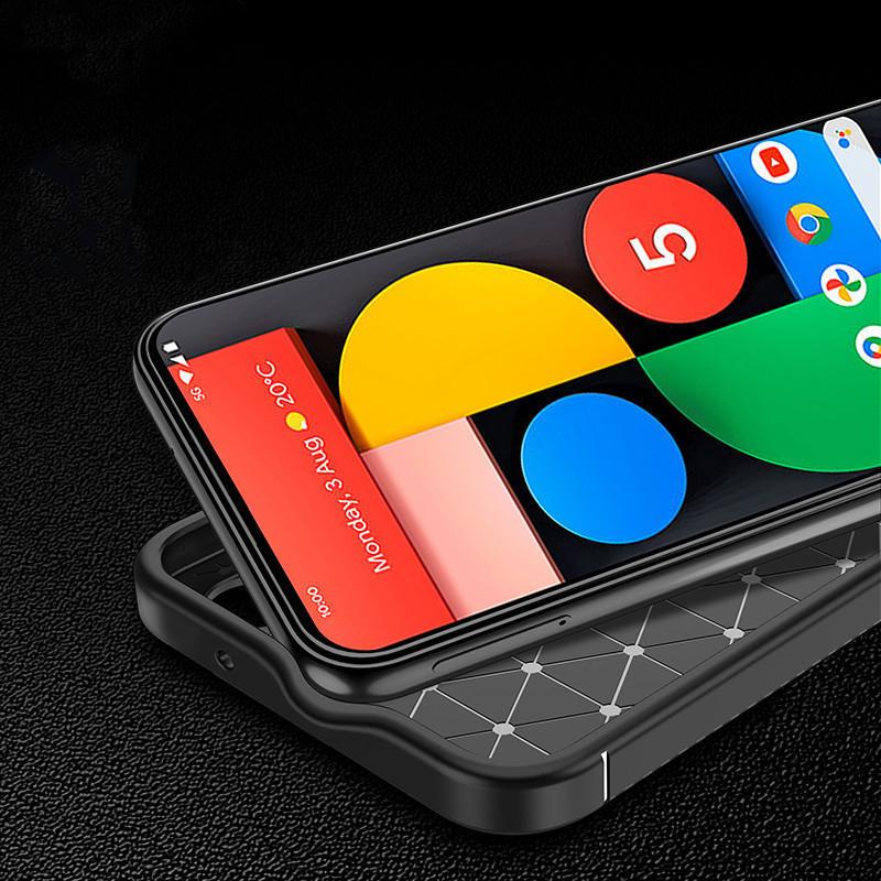 Чехол для Google Pixel 9A Для Pixel 6 7 8 9 Pro 6A 7A 8A 9A Крышка Ударопрочный Силиконовый Защитный Бампер из Углеродного Волокна Для Pixel 9A