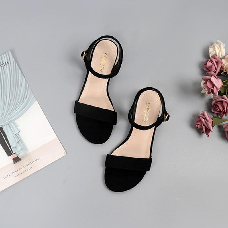 Женские новые ретро-модные летние сандалии с пряжкой на поясе в сказочном стиле на низком каблуке с открытым носком и квадратным каблуком, роскошные дышащие сандалии