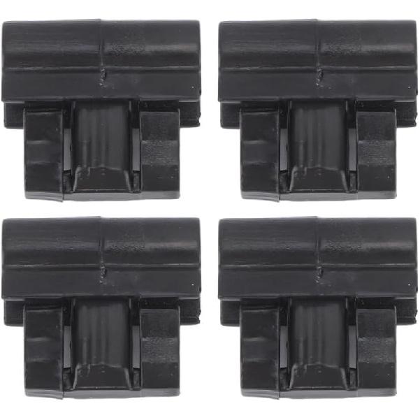 4Pcs Hood Buckle Set 1106961 00 C Car Accessories 1472872 00 C Hood Trunk Clip Front Bumper Buckle for Tesla Model 3 2017 to 2023 Vehicle Maintenance