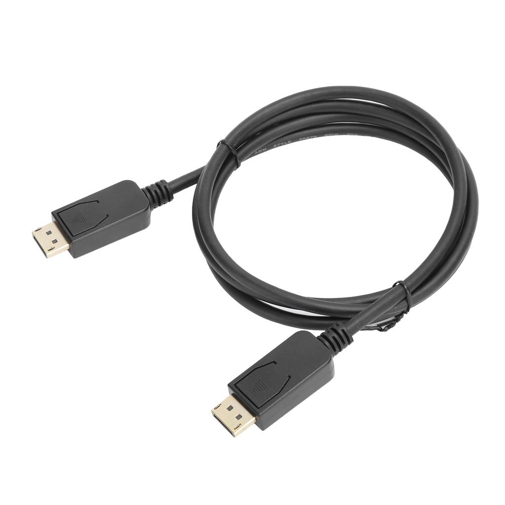 DP to DP Cable Black ABS Material Version 1.2 for Computer Display Converter 4k 60hz
