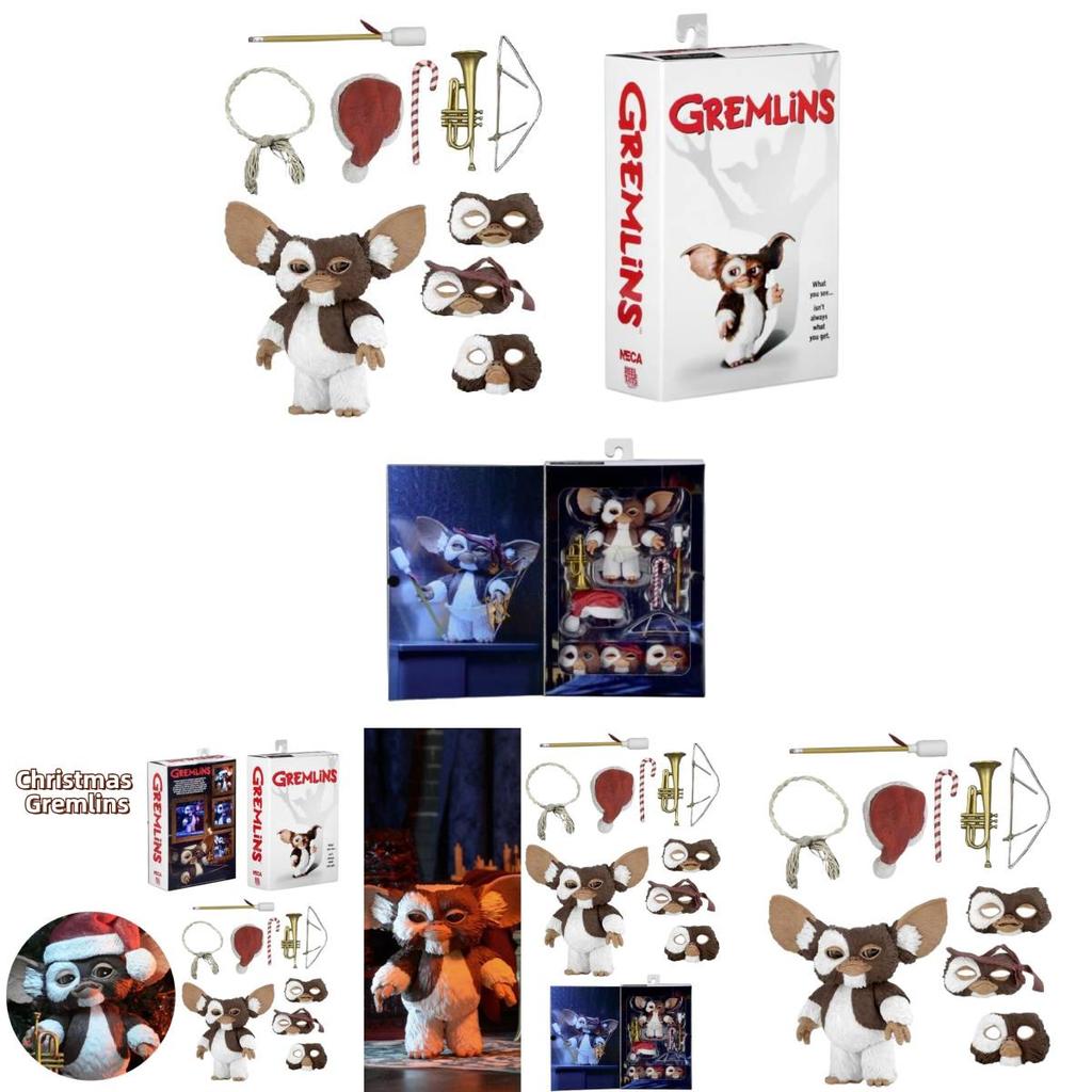 Neca Ultimate Гизмо Рождественское издание ПВХ Фигурка Игрушка