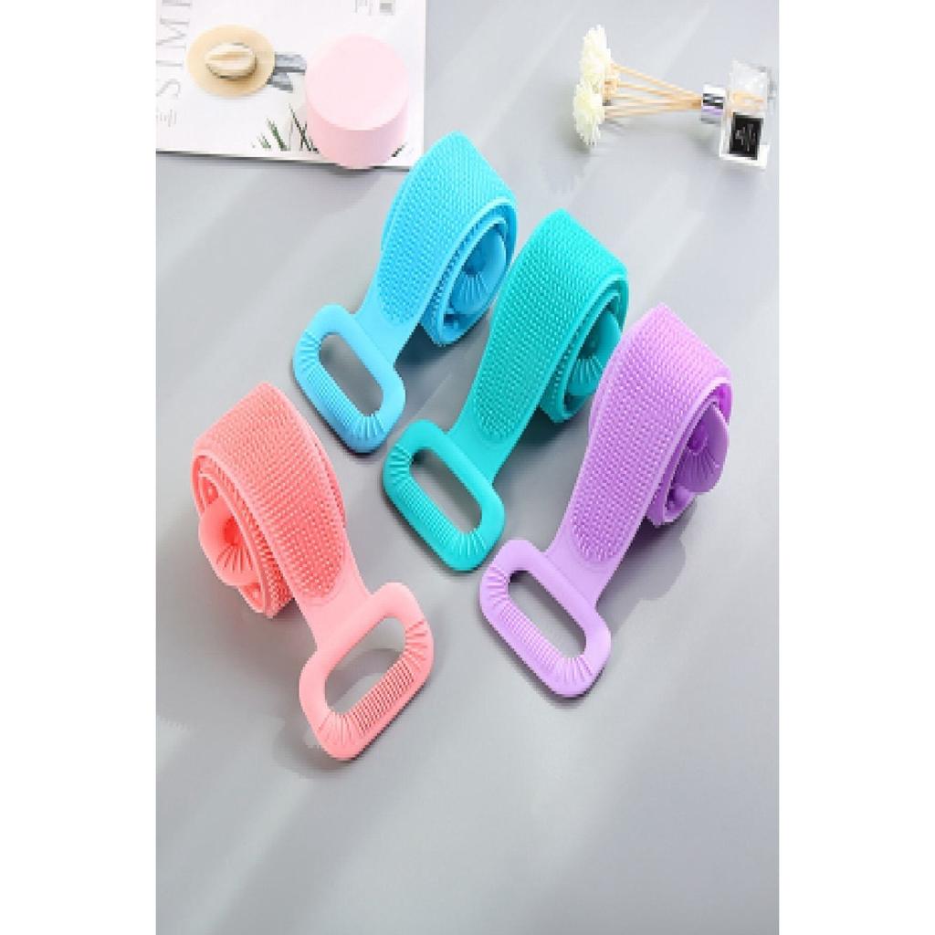 Двусторонний силиконовый скраб для ванны с массажным эффектом Силиконовая мочалка для душа Скраб для спины Щетка с массажным эффектом