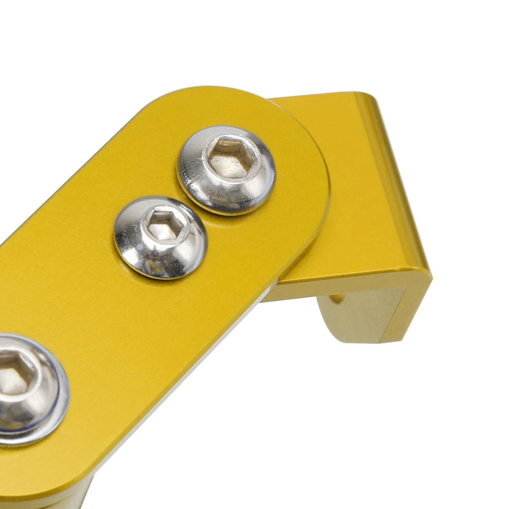 Phone Navigation Bracket Gps Extend Bracket 22Mm Gold For Motorbike Motocycle