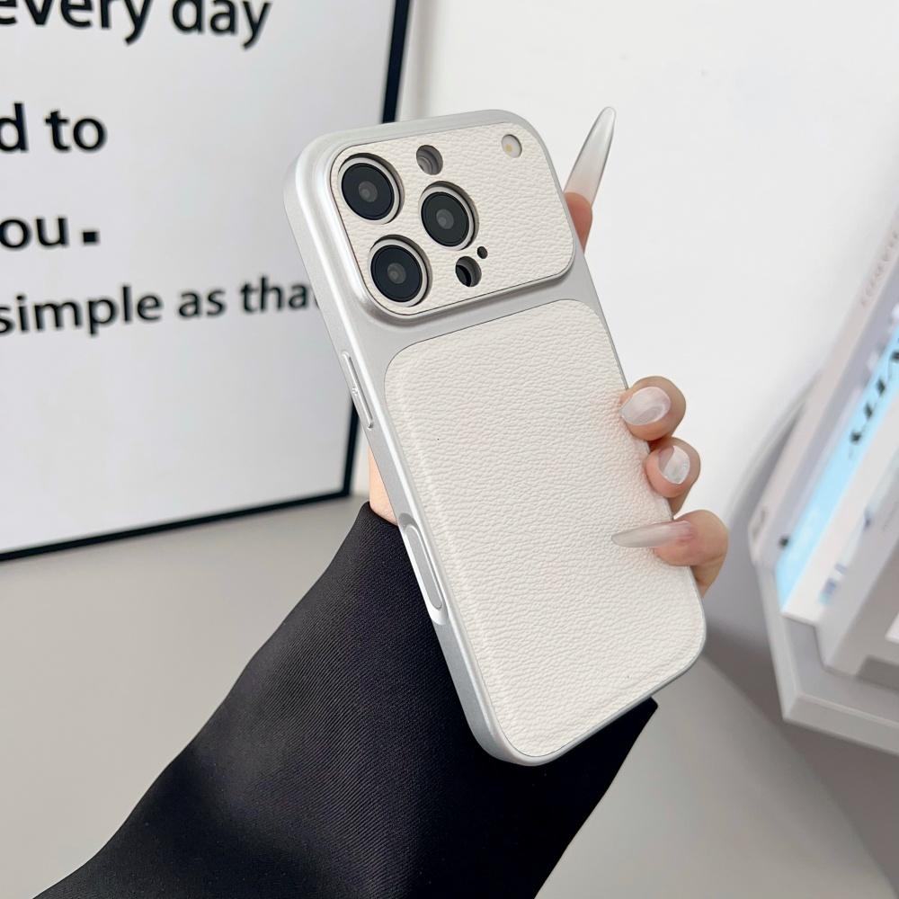 Оригинальный матовый чехол для телефона из ПУ-кожи для iPhone 17 Air 16 15 14 13 Pro Max, нескользящий, ударопрочный, мягкий, оранжевый бампер