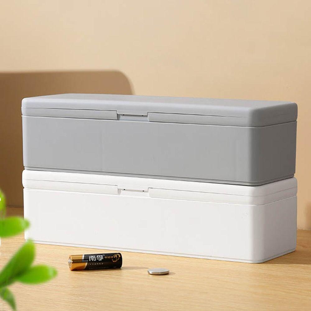 Wear-resistant Battery Case Plastic Data Cable Case Bilayer Data Cable Case for AA/AAA Batteries