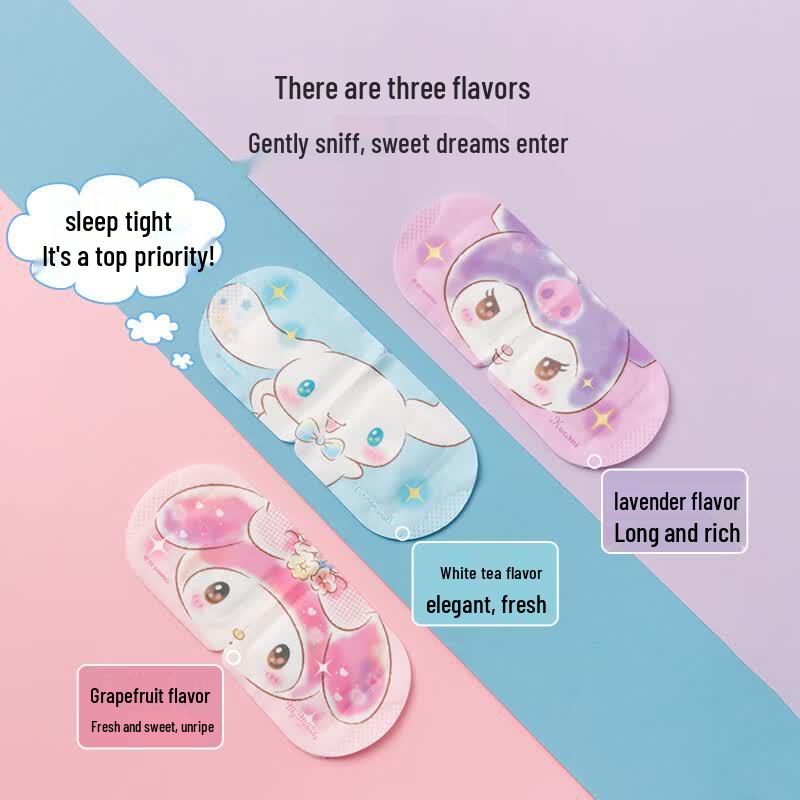 MINISO Паровая маска для глаз My Melody с ароматом грейпфрута (5 упаковок)