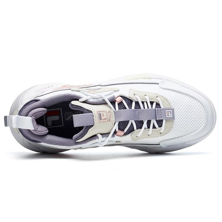 FILA Vorte Vortex Textile, Synthetic Leather Low top Vintage Basketball Shoes Women's FILA White F12W111234FPF