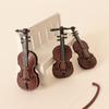 Miniature Dollhouse Violin Prop for OB11 Scene