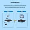 BOYANG BY-4DV 4-Channel Uncompressed Full HD DVI Optical Transceiver
