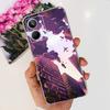 Чехол для Realme 10 RMX3630 Задняя крышка Милый мультяшный панда Тонкий мягкий прозрачный силиконовый чехол для телефона Для Realme 10 Pro Plus RMX3687 Capa