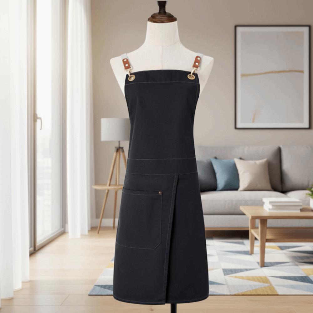Износостойкий холщовый фартук Водонепроницаемый фартук флориста Прочный фартук для рисования Студия
