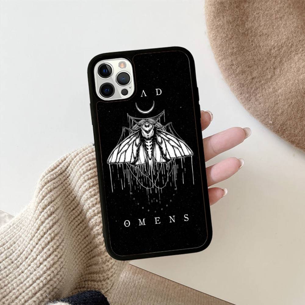 Чехол для телефона музыкальной группы Bad Omens для iPhone 17 16 15 14 13 Plus 12 11 Pro Max, чехлы из ПК+ТПУ, задняя крышка