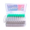 150Pcs Silicone Teeth Stick Tooth Picks Interdental Brushes Dental Cleaning Brush Teeth Care Dental Floss Toothpicks Oral Tools
