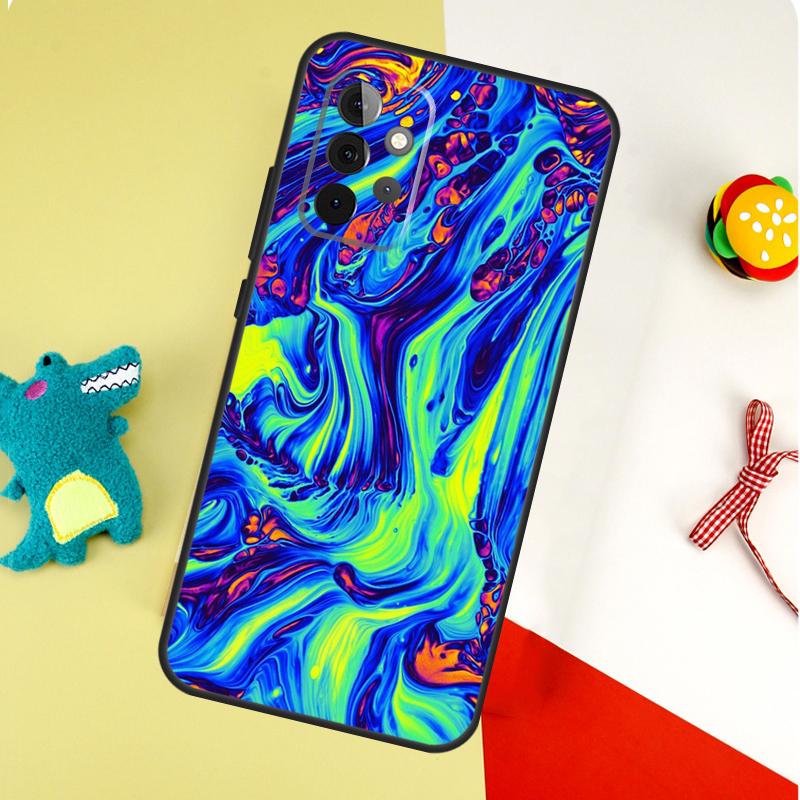 Психоделическое триповое абстрактное искусство Для Samsung Galaxy A54 A34 A14 A55 A35 A15 A53 A33 A13 A05 A06 A16 A22 A32 A52 Чехол для телефона